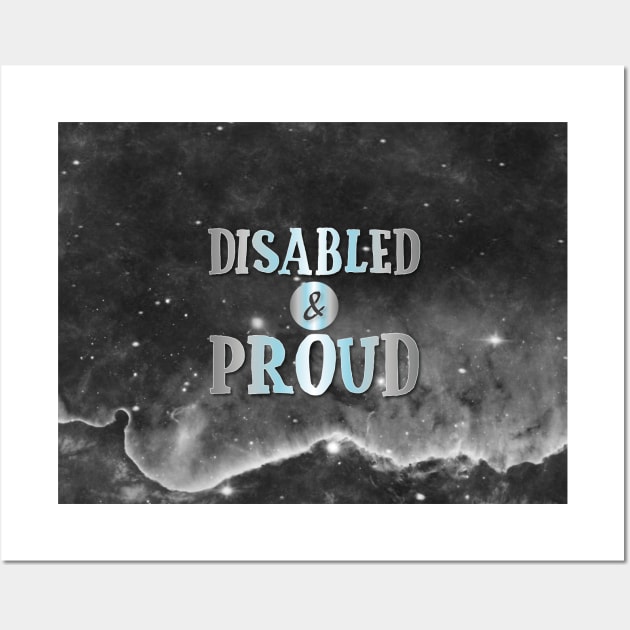 Disabled and Proud: Demiboy Wall Art by SarahCateCreations